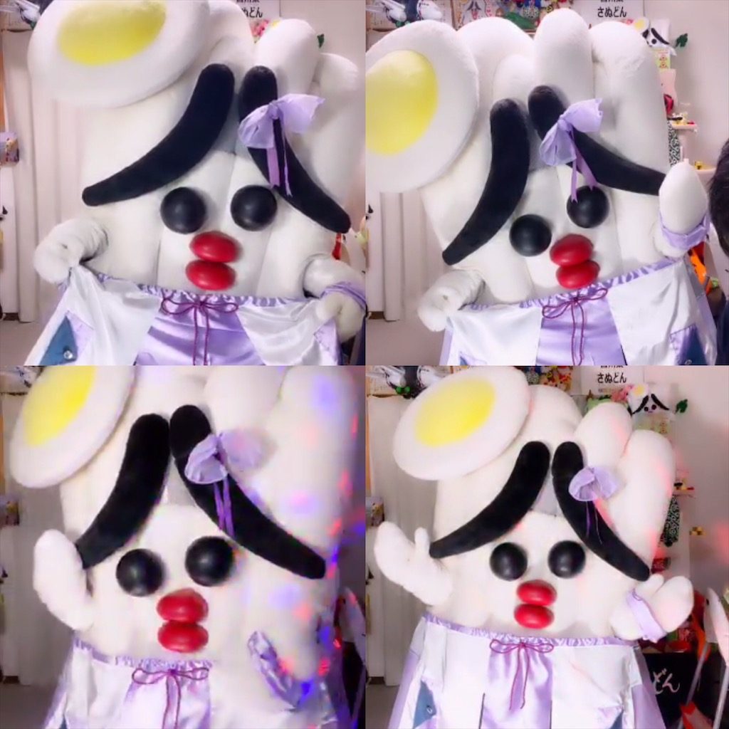 さぬどん新しい衣装お披露目
